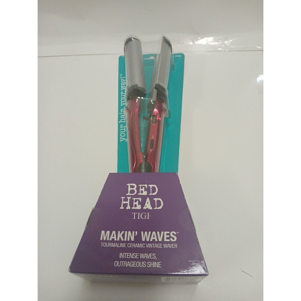 TIGI Bed Head Makin Waves Hair Tourmaline Ceramic Vintage Waver, OBN, Brand NEW